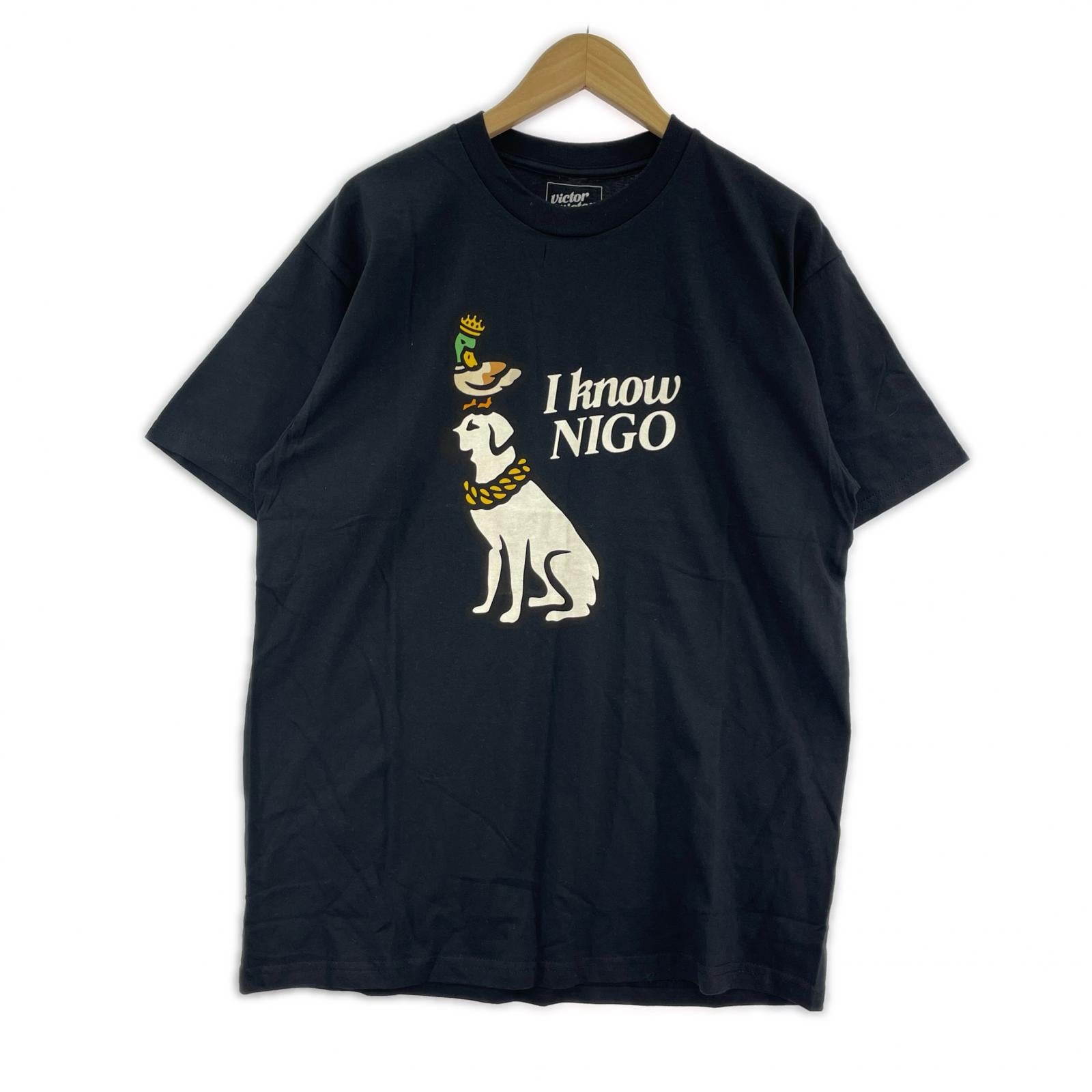 半袖Tシャツ I KNOW NIGO 黒 L L ブラック