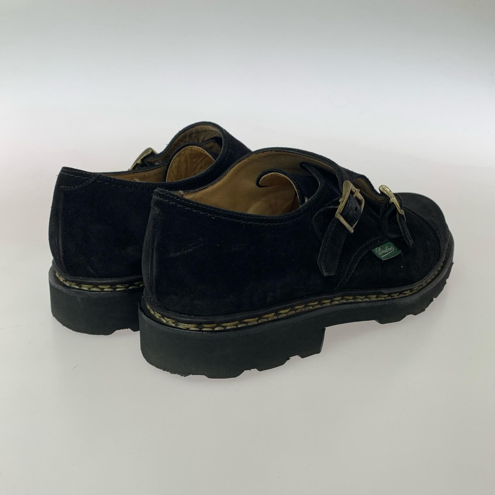 シューズ Paraboot WILLIAM MARCHE II ダブルモンクストラップシューズ ブラック