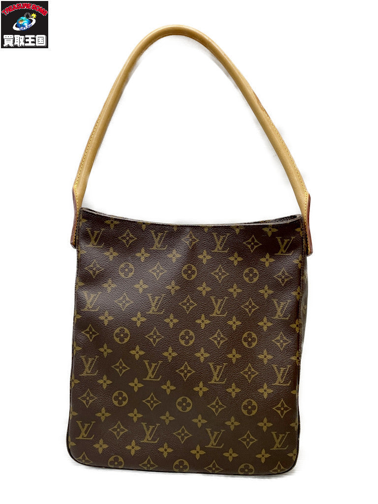 LOUIS VUITTON モノグラム ルーピング GM トートバッグ