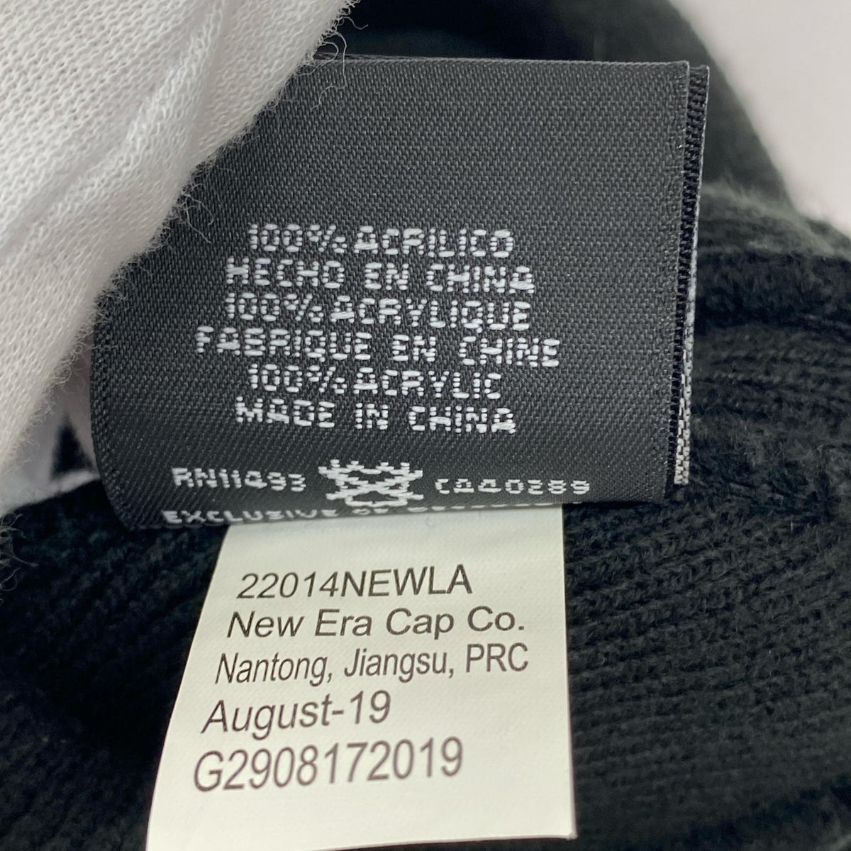 ニットキャップ 19FW Bandana Box Logo Beanie ブラック ブラック
