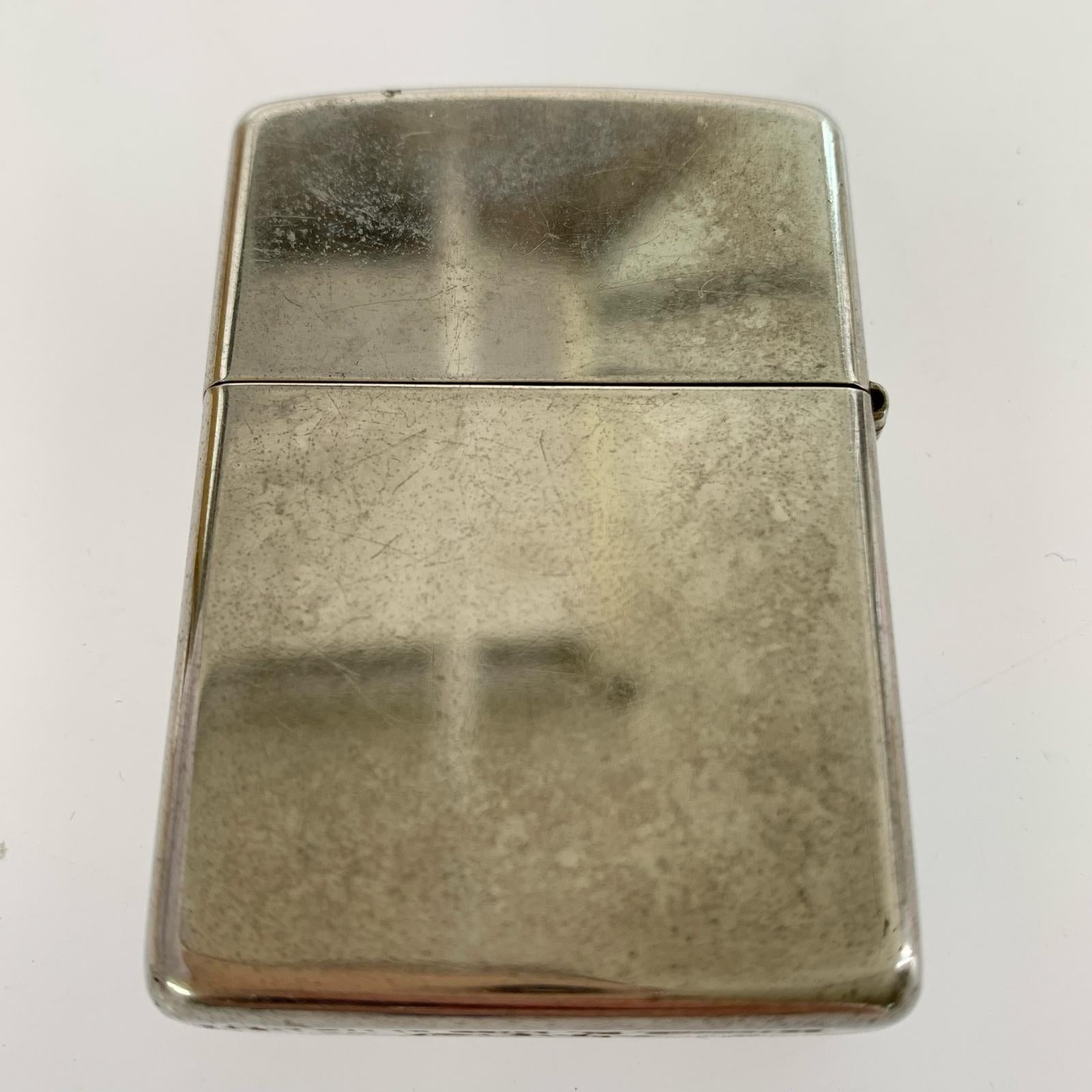 ライター 20年製 PLATINUM PLATING ARMOR CASE シルバー