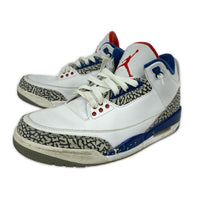 スニーカー AIR JORDAN 3 RETRO TRUE BLUE (26.5) 854262-106 26.5cm (US8 1/2 UK8 EU43) ホワイト