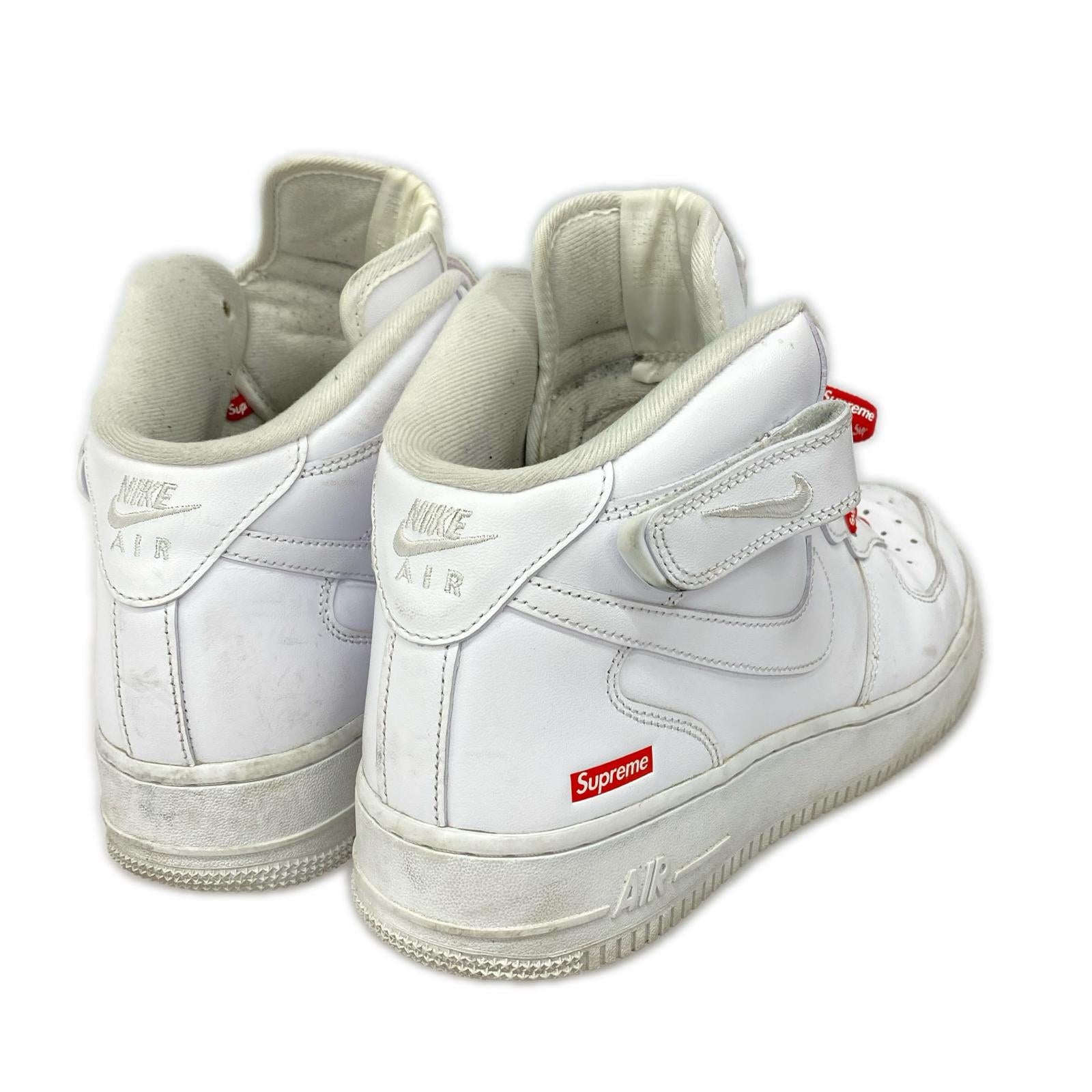 スニーカー NIKE AIR FORCE 1 MID SP 27.5cm (US9 1/2 UK9 EU45) ホワイト