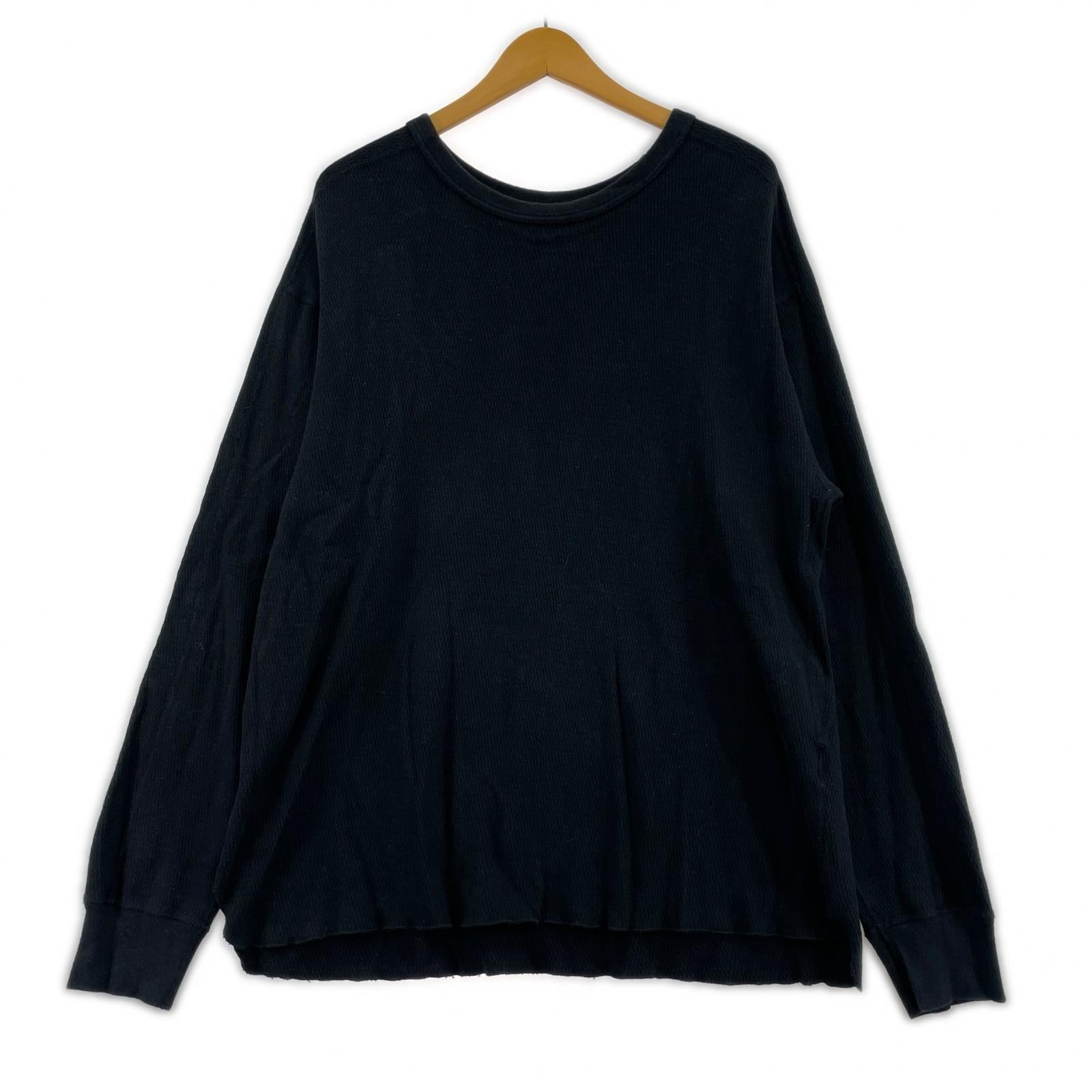 長袖Tシャツ unfil サーマル BLK 3 ブラック