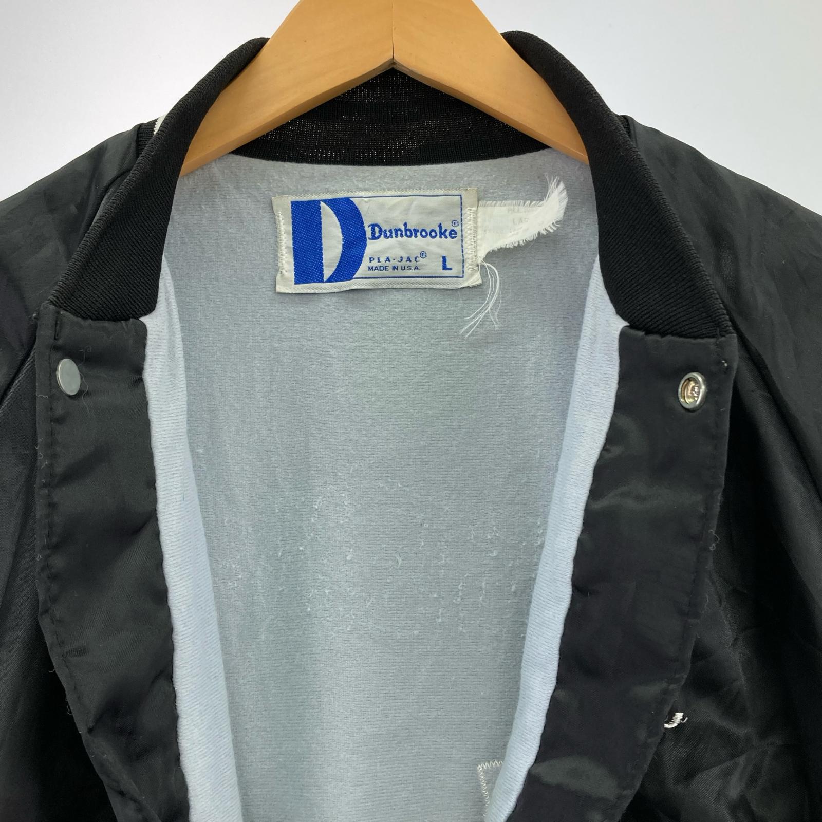 ジャケット Dunbrooke USA製 90s スタジャン L ブラック