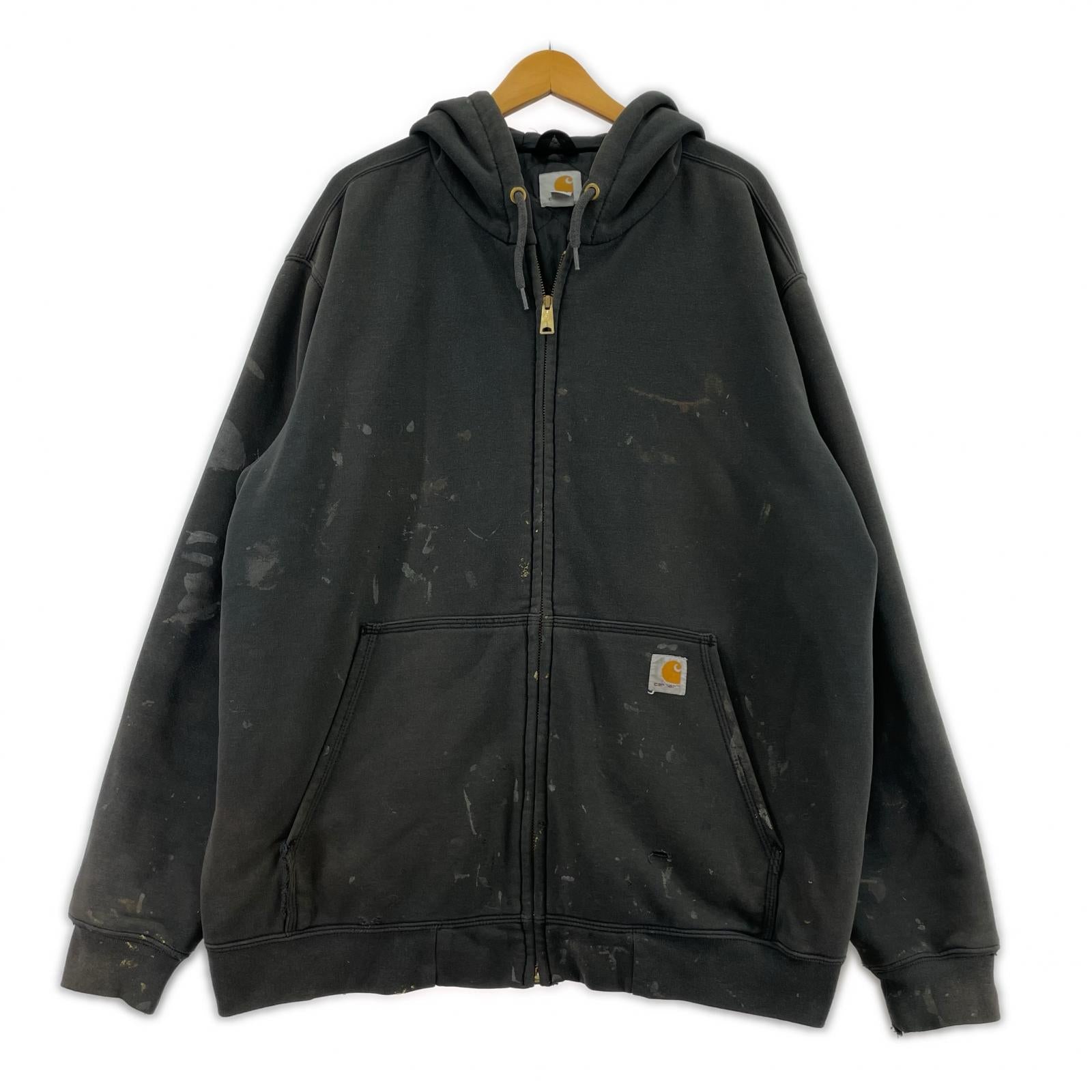 パーカー RAIN DEFENDER ジップパーカー ブラック (XL) ブラック