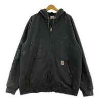 パーカー RAIN DEFENDER ジップパーカー ブラック (XL) ブラック