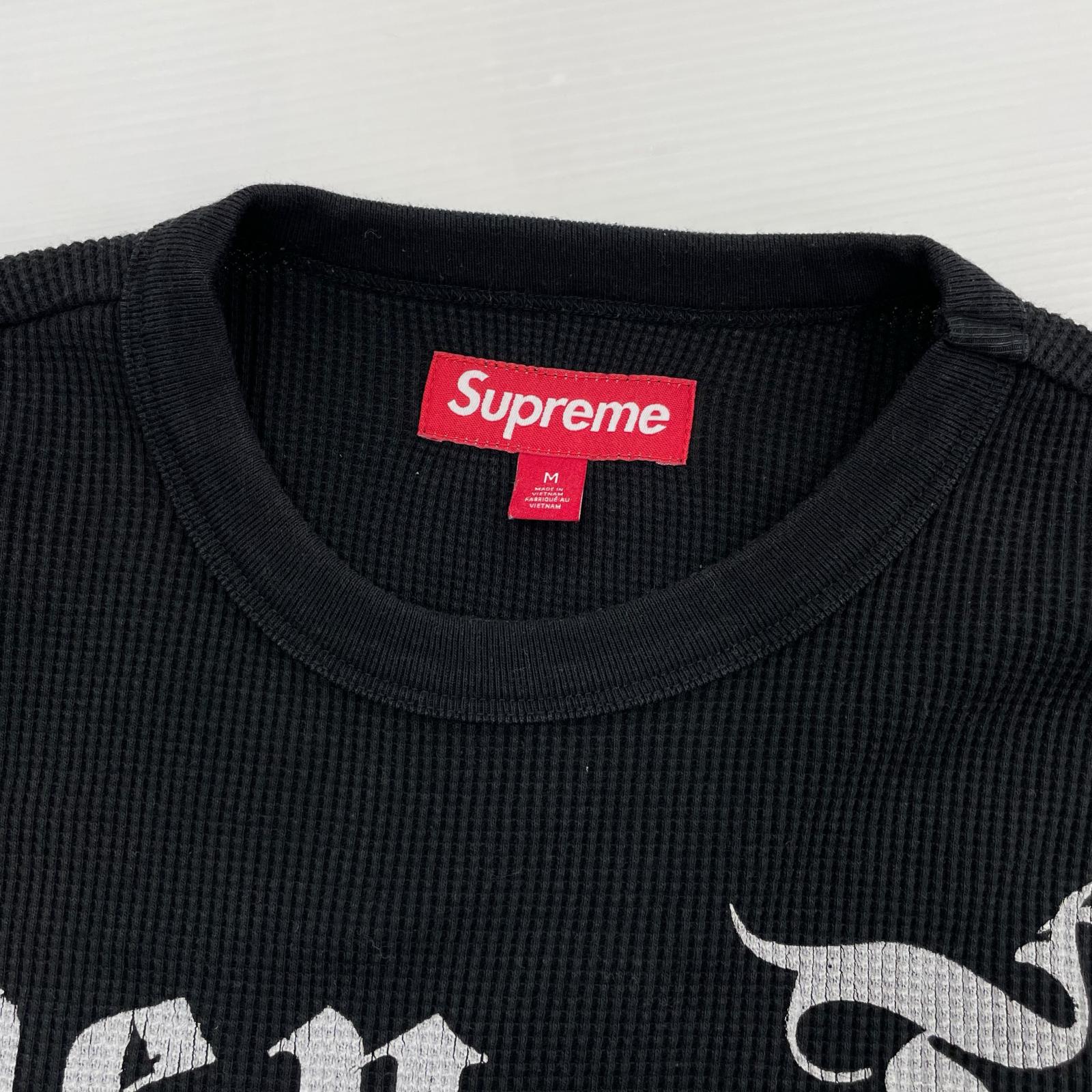 長袖Tシャツ Supreme Angel Thermal 25FW M ブラック