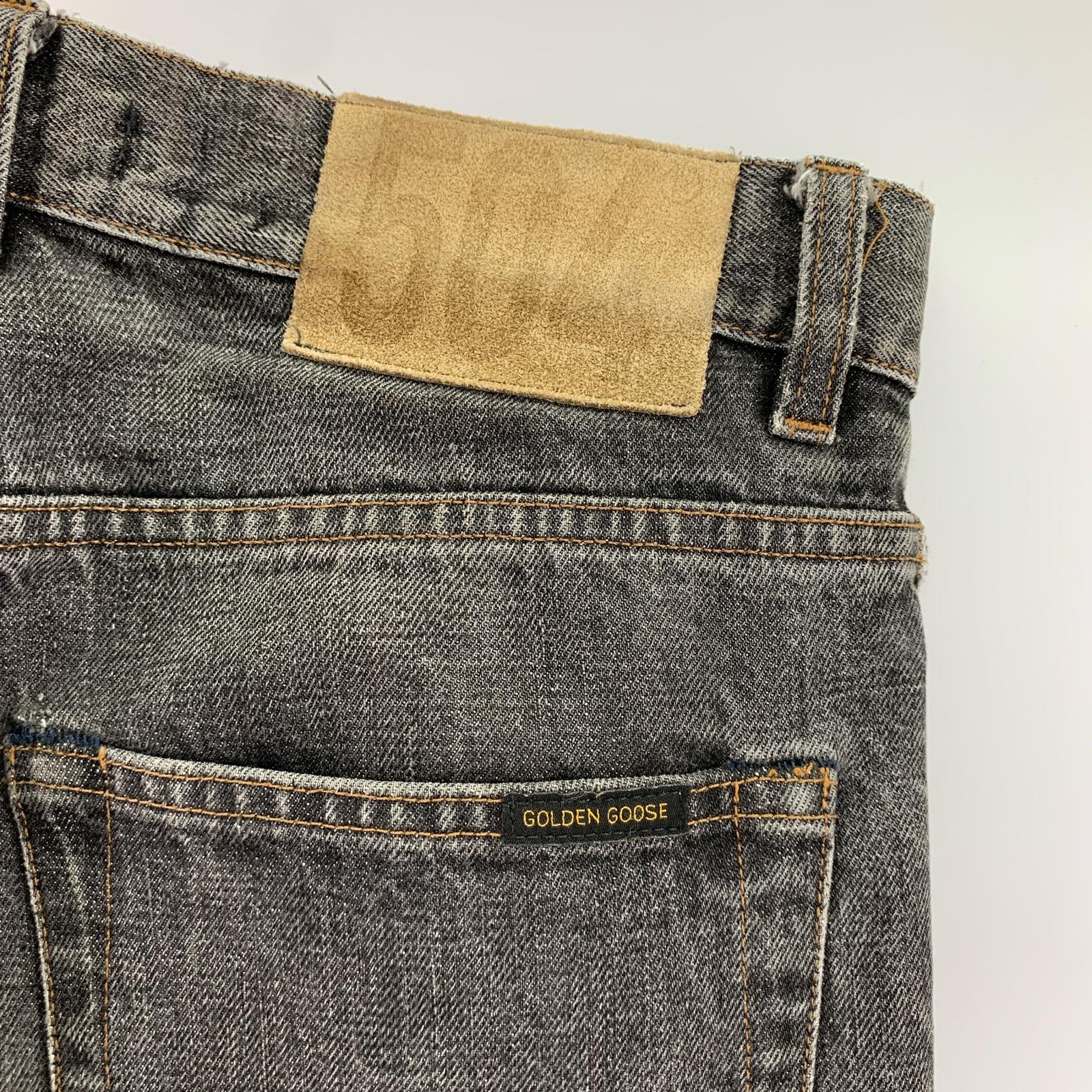 デニムパンツ DELUXE BRAND BLK ブラック