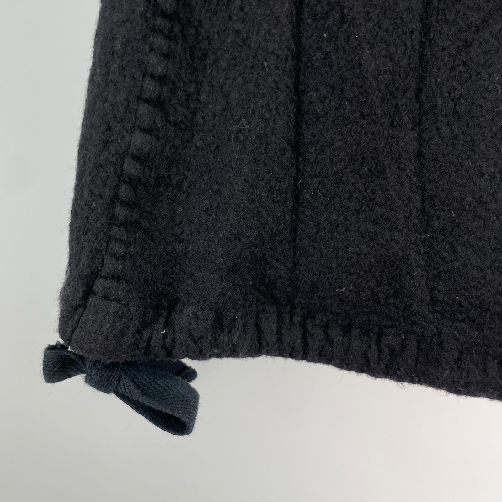 パンツ POUR HOOME WOOL SHORT BALLOON PANTS (3) S ブラック