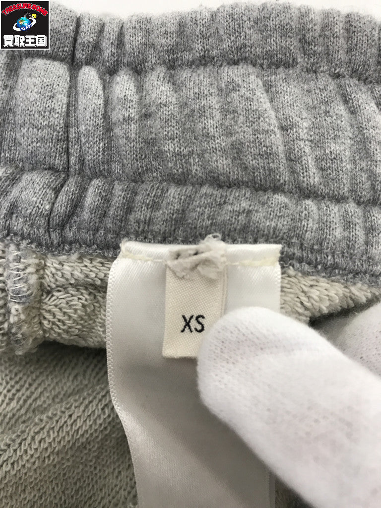 ロゴスウェットパンツ XS グレー