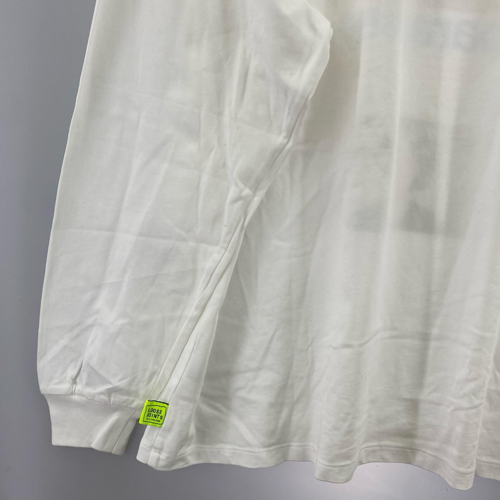長袖Tシャツ LOOSEJOINTS/CLAY ARLINGTON LL ホワイト