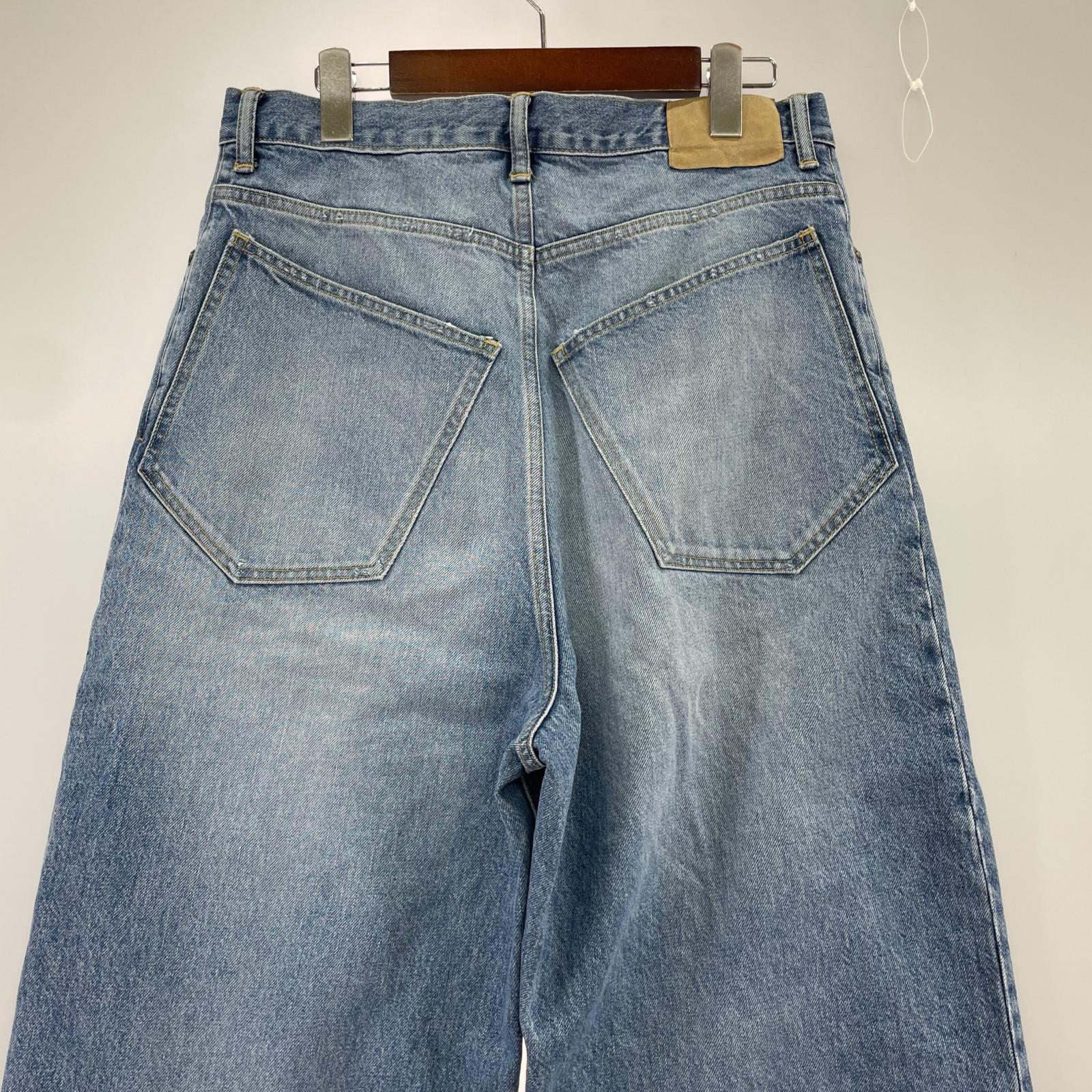 デニムパンツ OK.SOON ワイド デニムパンツ 4 4 ブルー
