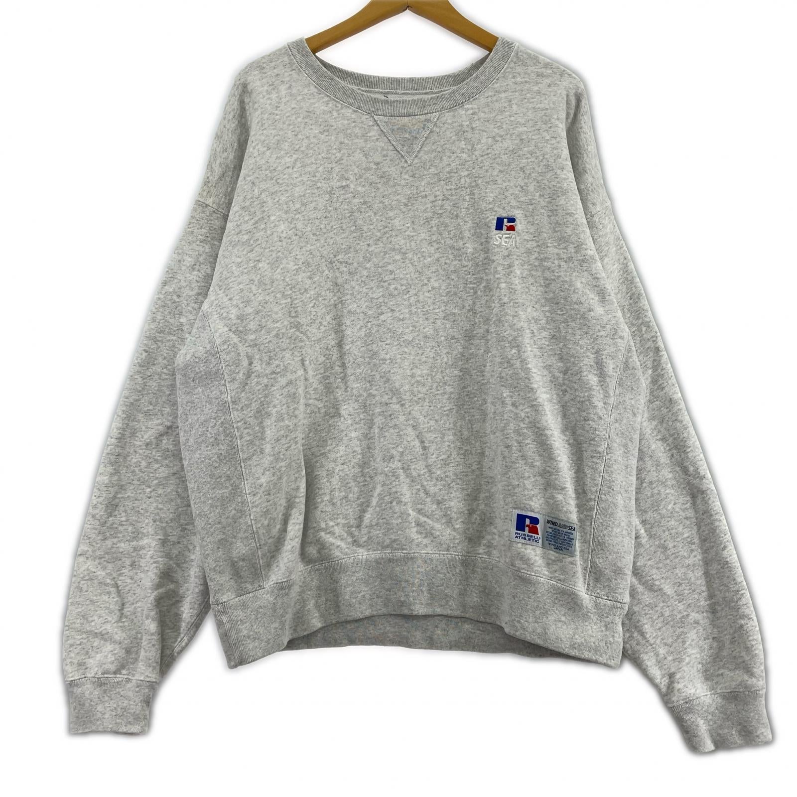 スウェット ×RUSSELL ATHLETIC GRY L L グレー