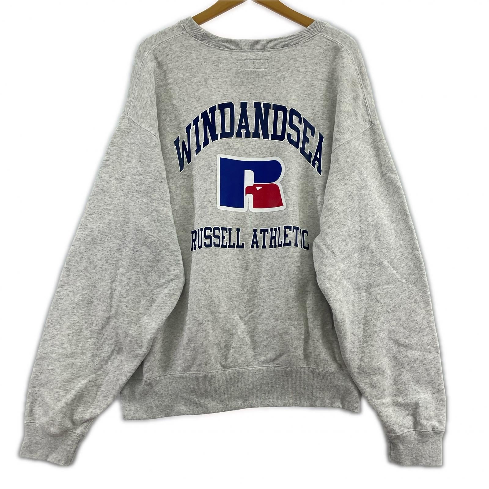 スウェット ×RUSSELL ATHLETIC GRY L L グレー