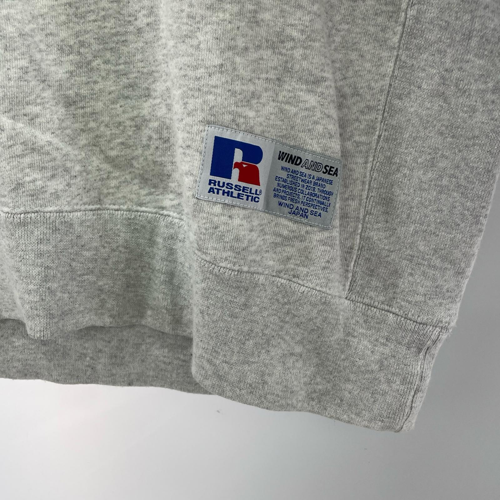 スウェット ×RUSSELL ATHLETIC GRY L L グレー