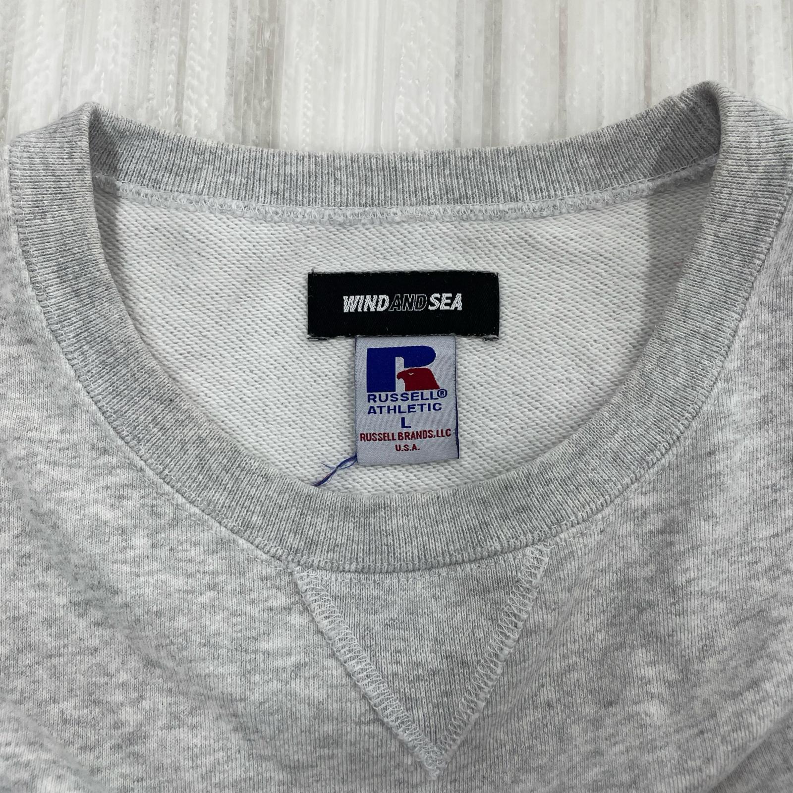 スウェット ×RUSSELL ATHLETIC GRY L L グレー
