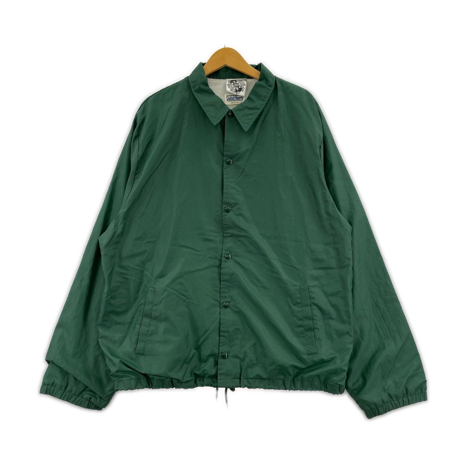 ジャケット 90s H2O Nick Philip コーチジャケット(XL) グリーン