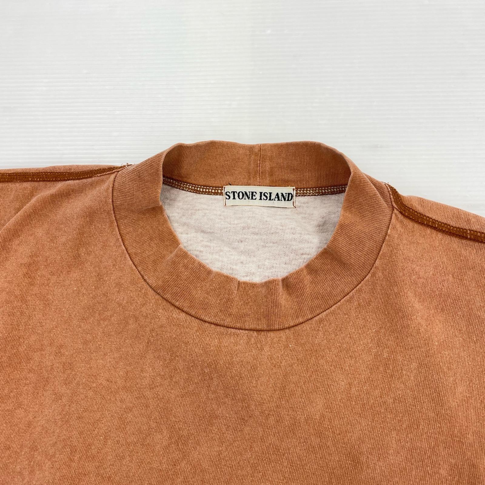 半袖Tシャツ 80s~ STONE ISLAND 初期 オスティ期 センターロゴTee M M