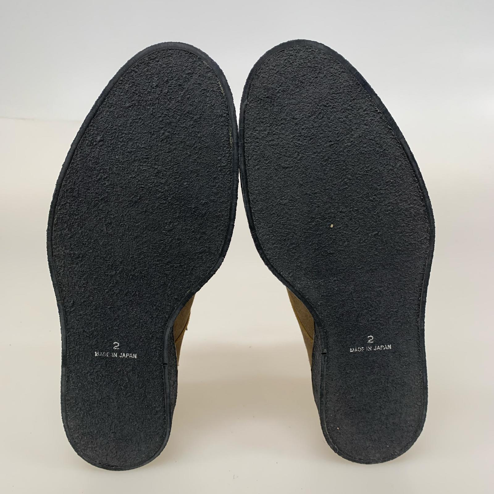シューズ スウェード 2 茶 2 ブラウン