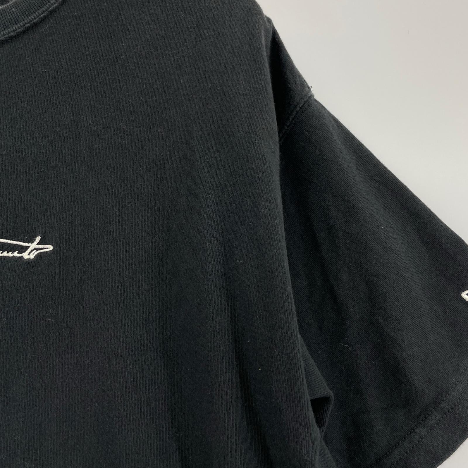 半袖Tシャツ ×Yohji Yamamoto Tee 黒 L L ブラック
