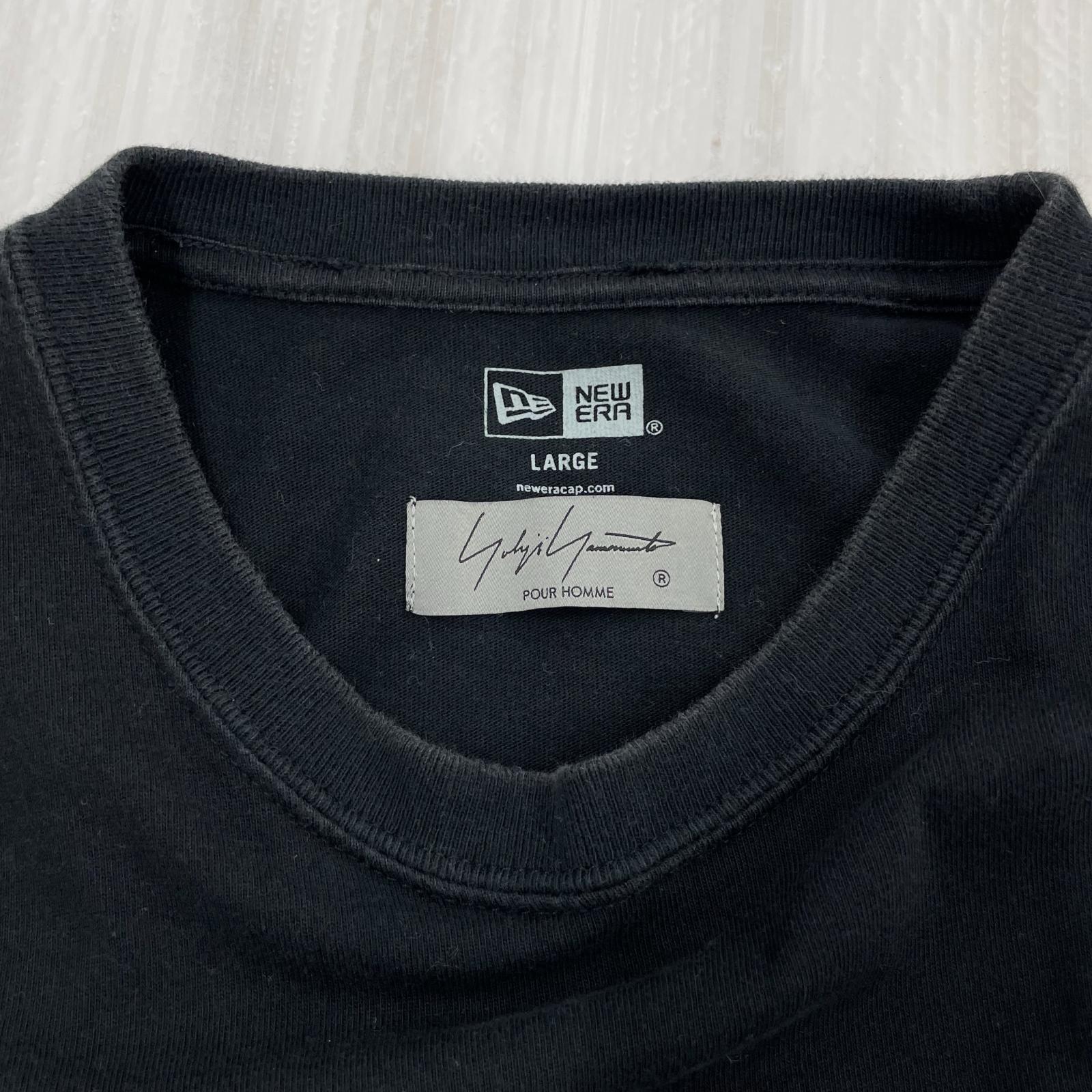 半袖Tシャツ ×Yohji Yamamoto Tee 黒 L L ブラック