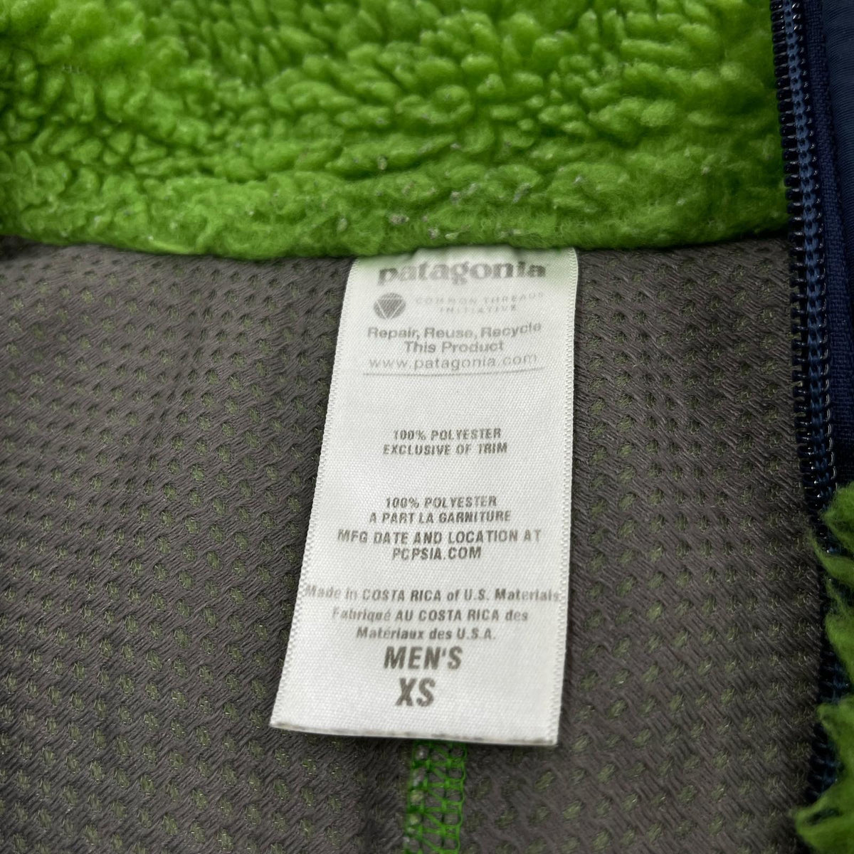 ジャケット 11FW Classic Retoro-X Vest ゲッコーグリーン XS グリーン