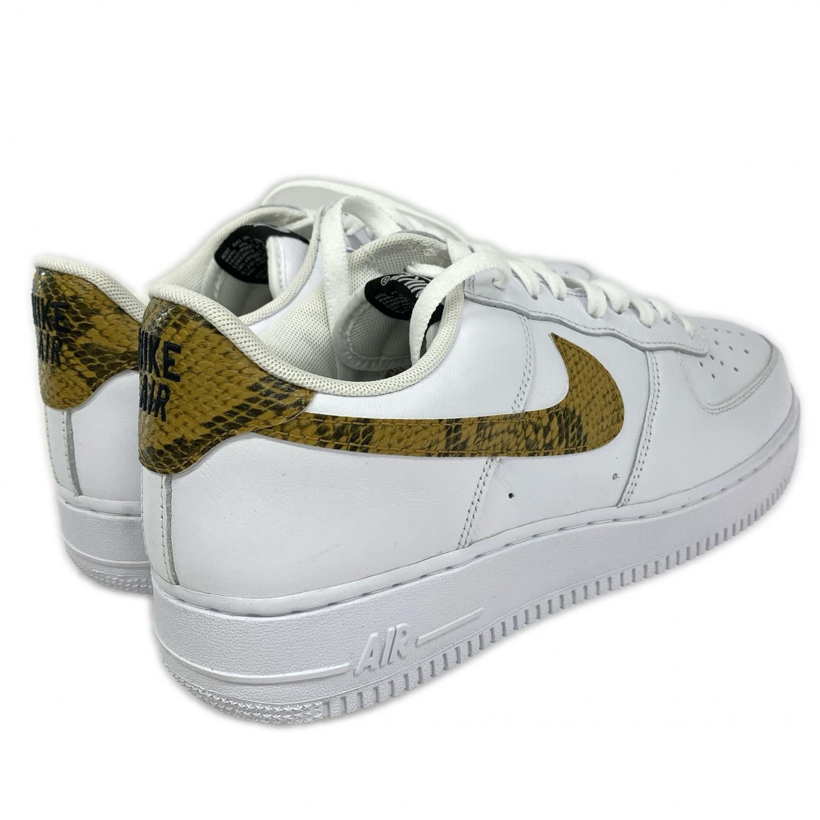 スニーカー AIR FORCE 1 LOW RETRO PRM QS IVORY SNAKE 28.5cm (US10 1/2 UK10 EU47) ホワイト