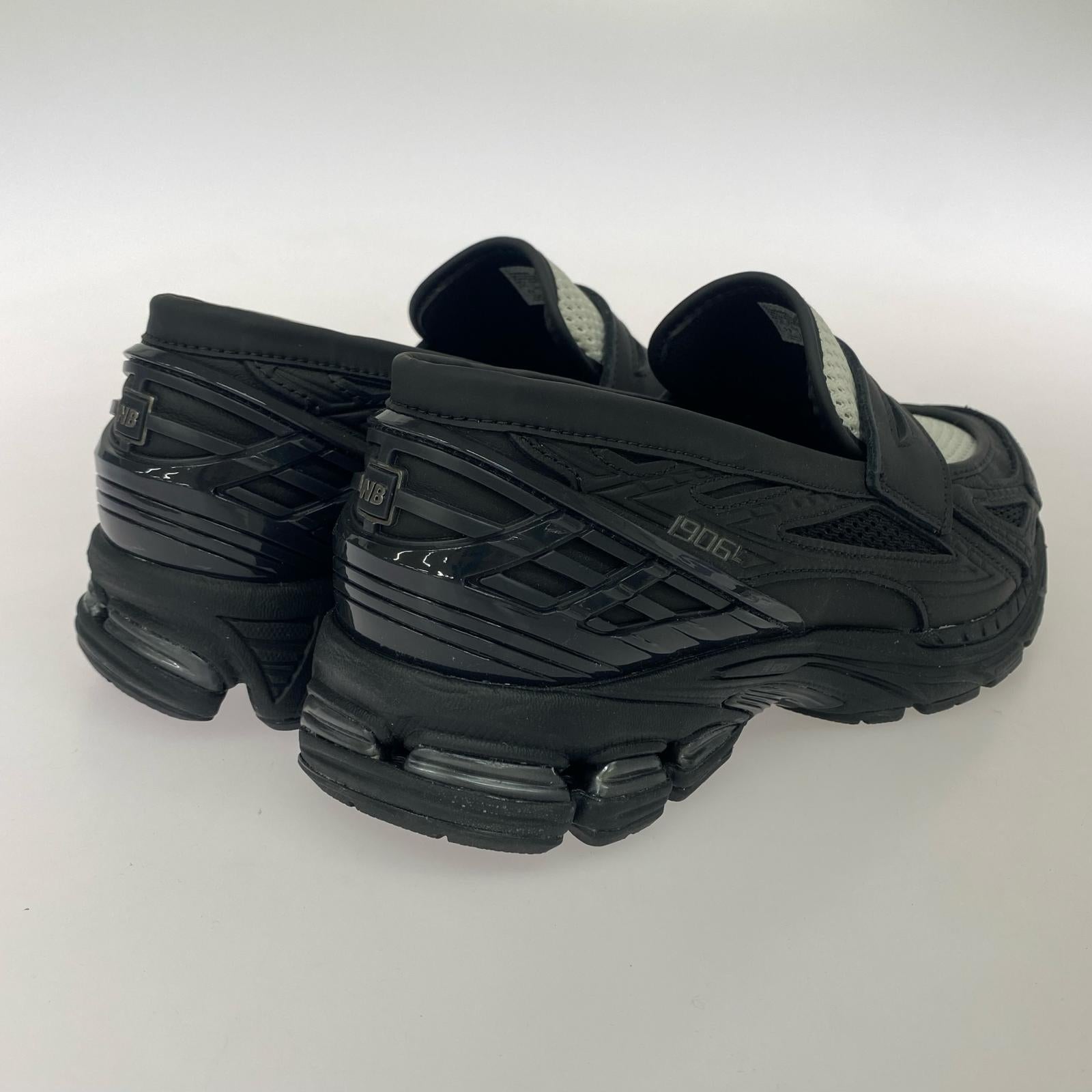 スニーカー U19068G9/ANGORA/ローファー/黒白/29cm 29cm (US11 UK10 1/2 EU48)