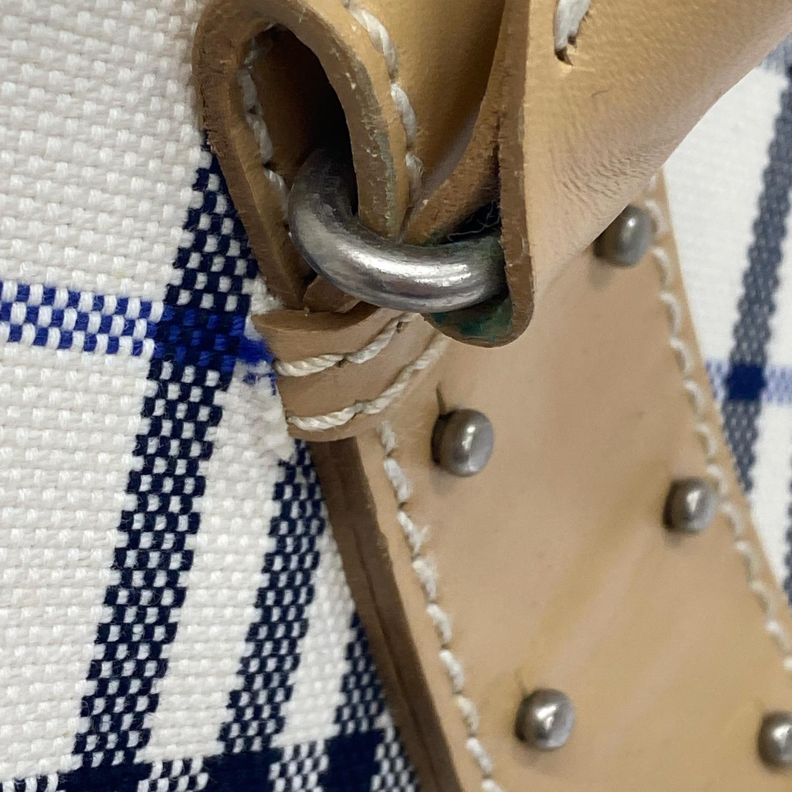 ハンドバッグ BURBERRY BLUE LABEL ハンドバッグ チェックIV/LBG ベージュ