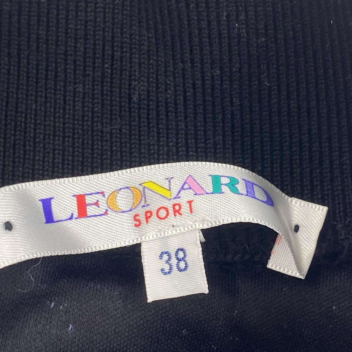 長袖Tシャツ LEONARD 総柄 ブラック