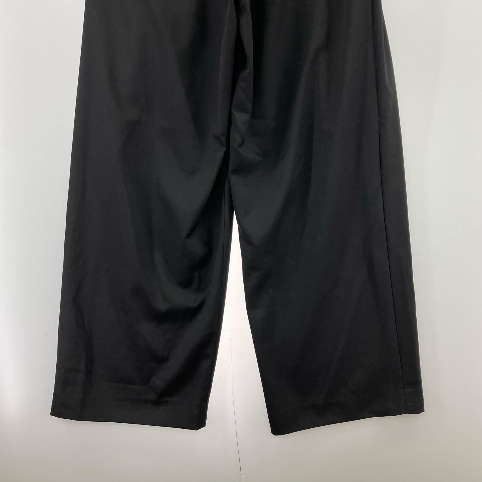 パンツ TRIPLE PLEATED WIDE TROUS ブラック 3 3 ブラック