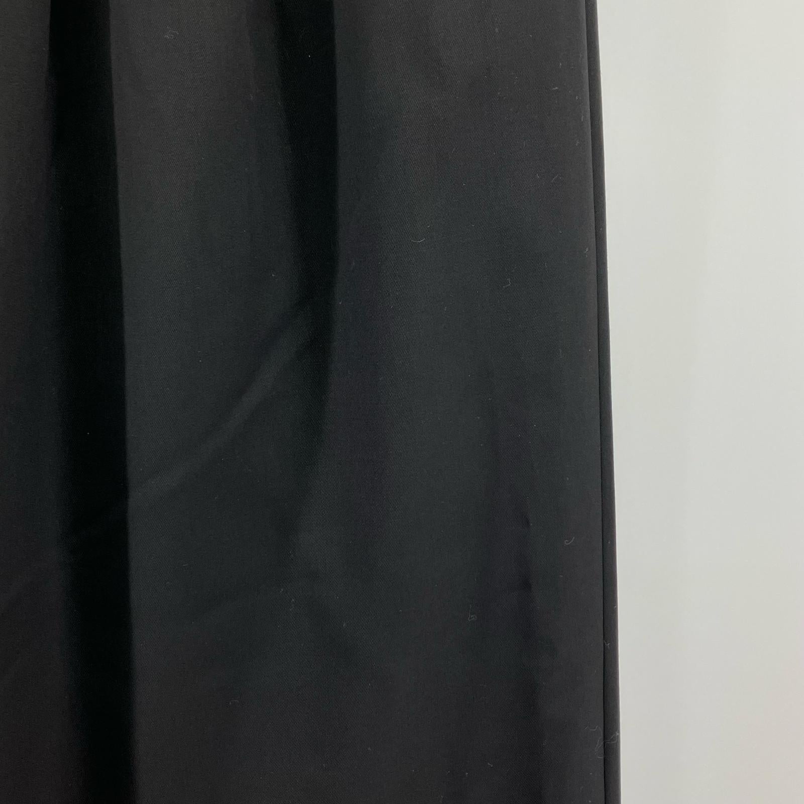 パンツ TRIPLE PLEATED WIDE TROUS ブラック 3 3 ブラック