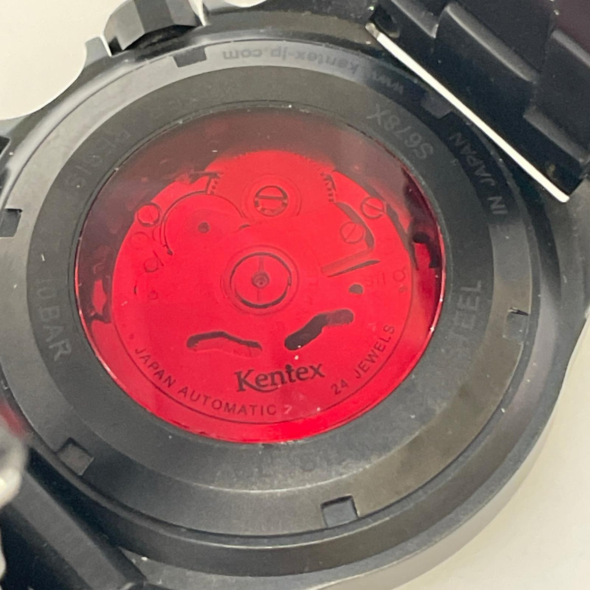 腕時計 Kentex 腕時計 自動巻 S678X ブラック