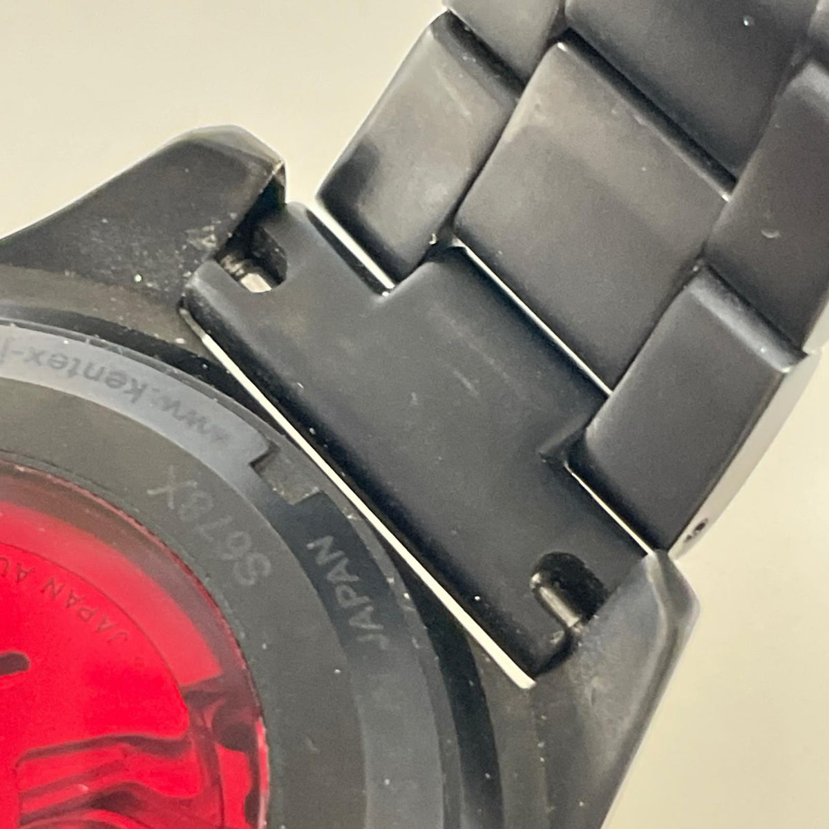 腕時計 Kentex 腕時計 自動巻 S678X ブラック