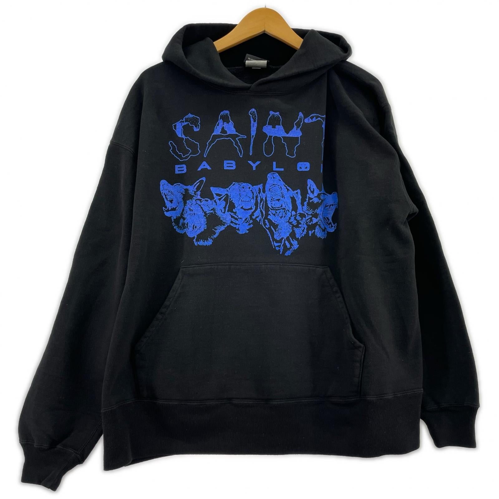 パーカー 25AW BBLN HOODIE/SAINT BABYLON ブラック