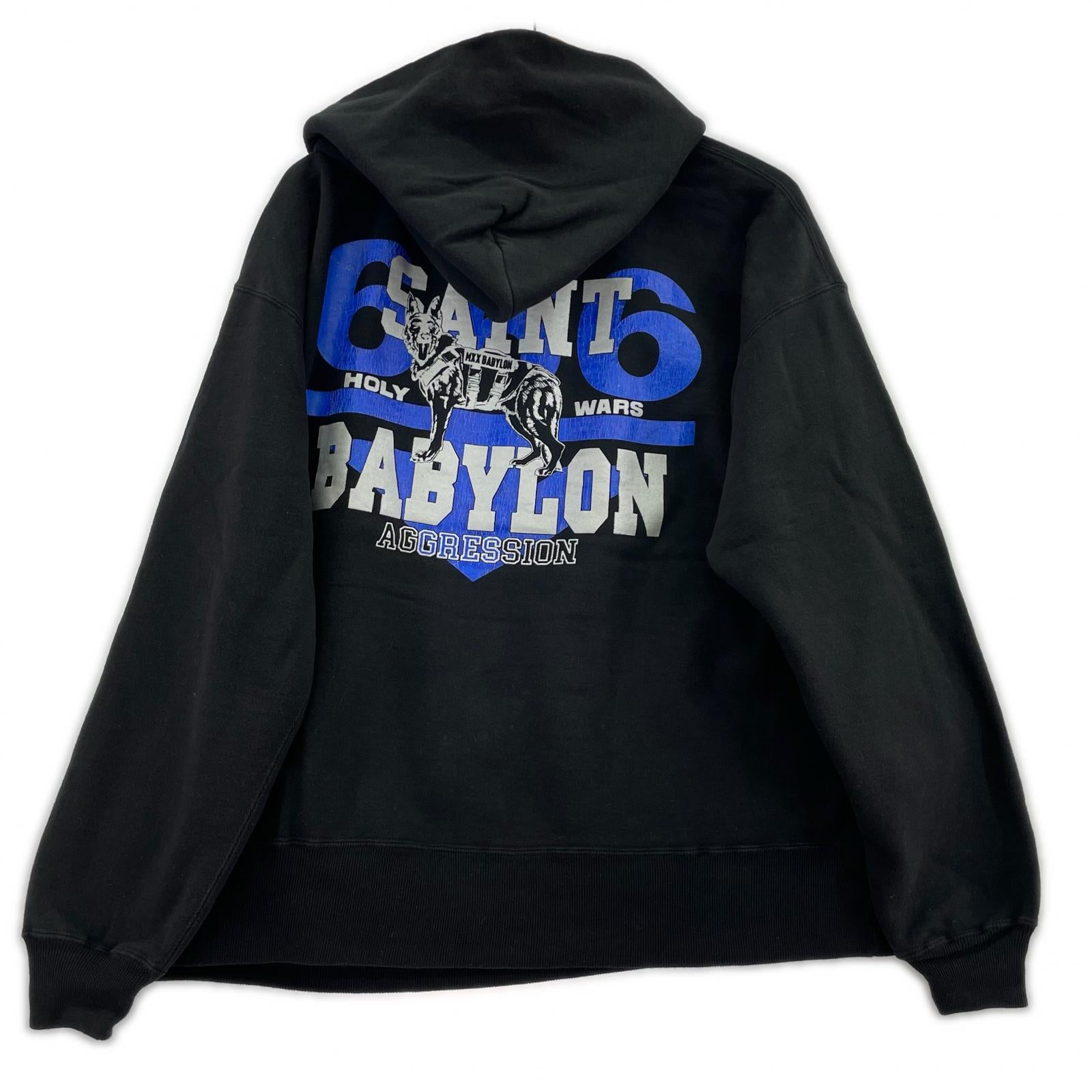 パーカー 25AW BBLN HOODIE/SAINT BABYLON ブラック