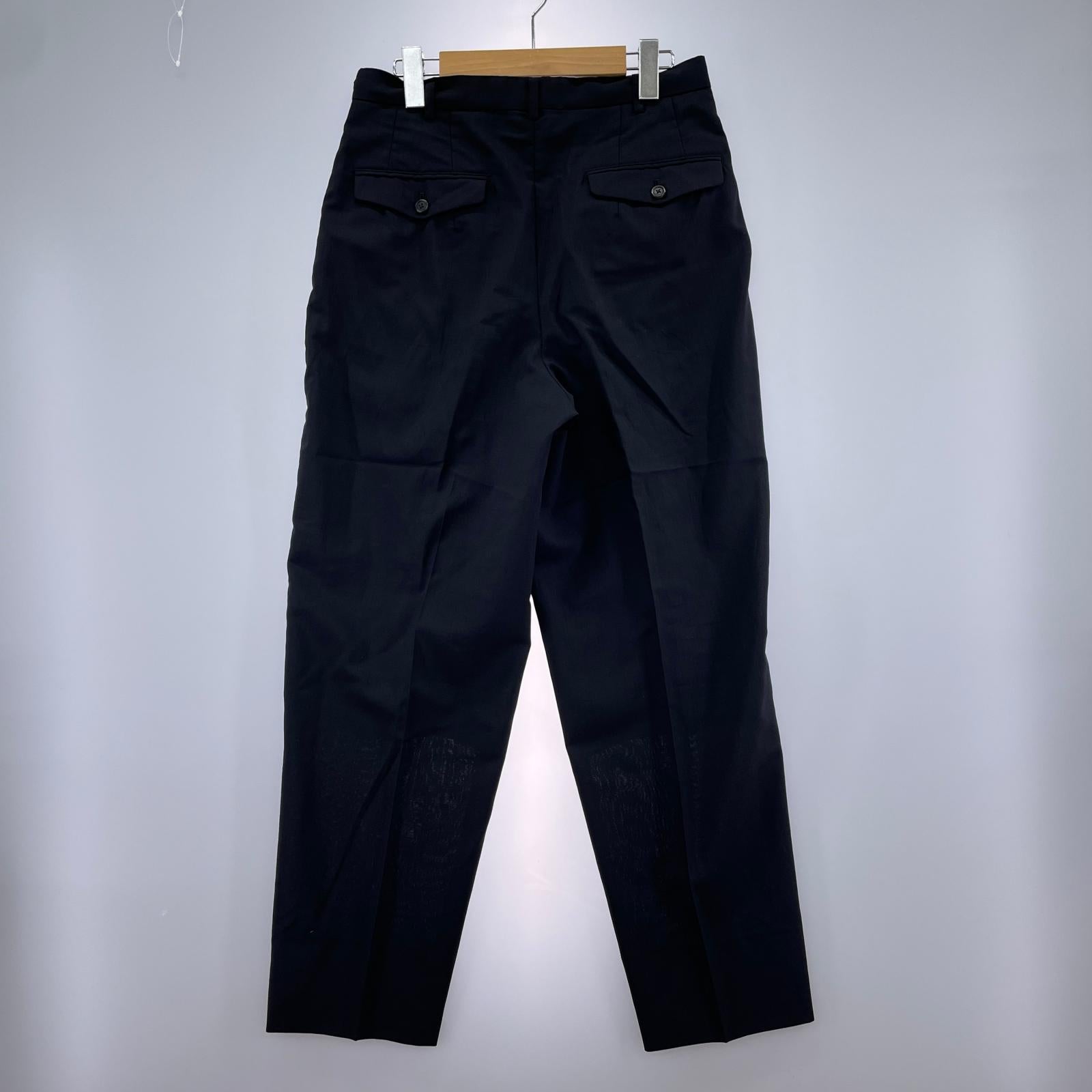 パンツ ウールタックパンツ ブラック M M ブラック