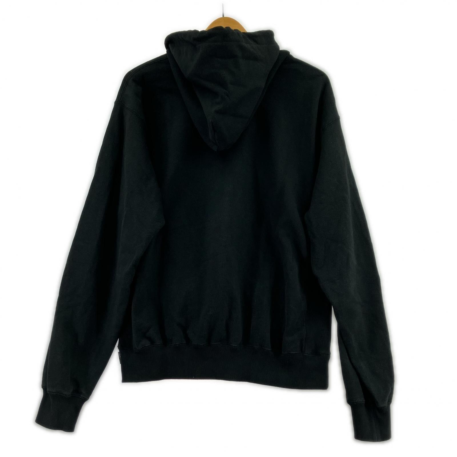 パーカー BLACK EYE PATCH 26SS GRINDCORE LOGO HOODIE S 黒赤 S