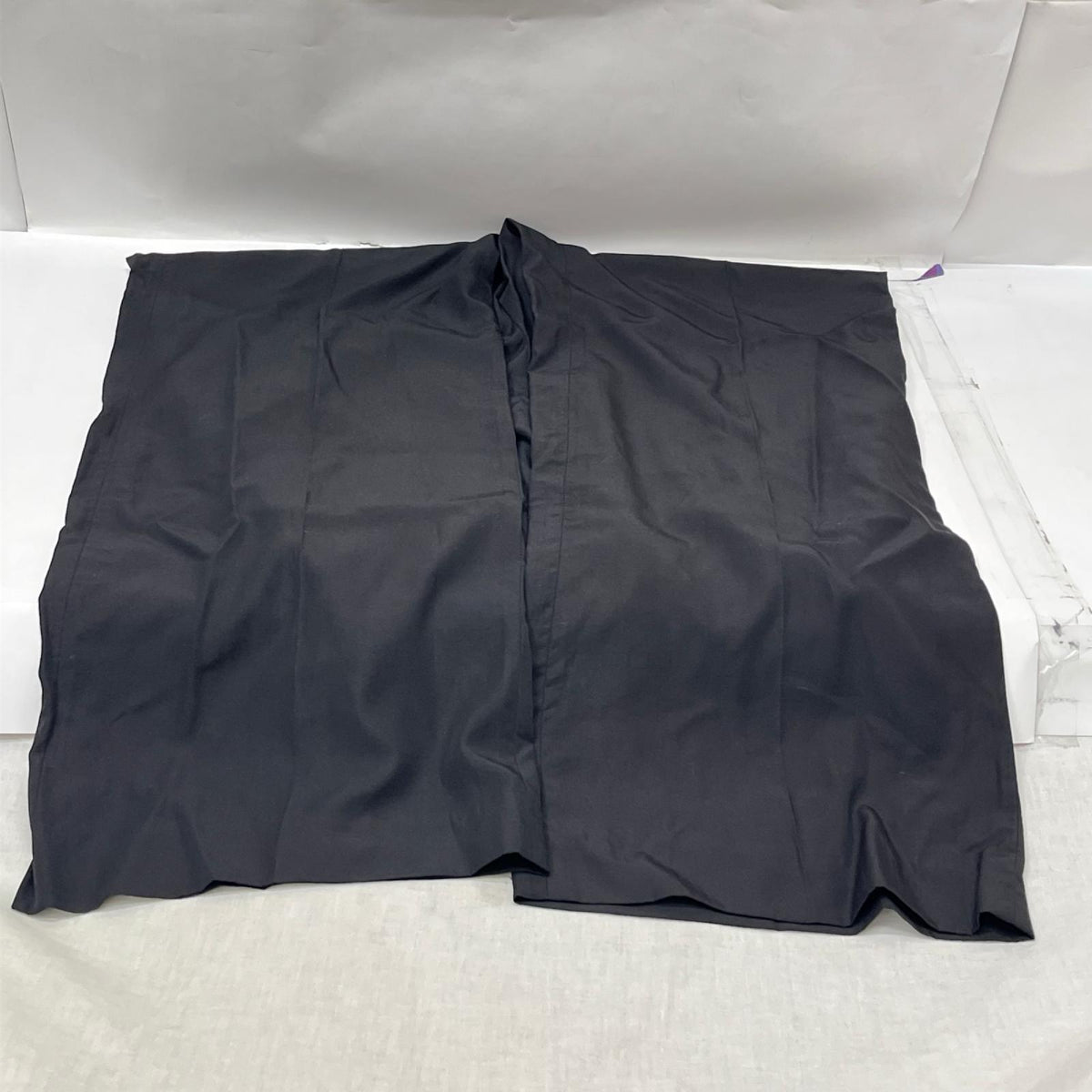 24AW Black lyocell trousers 44