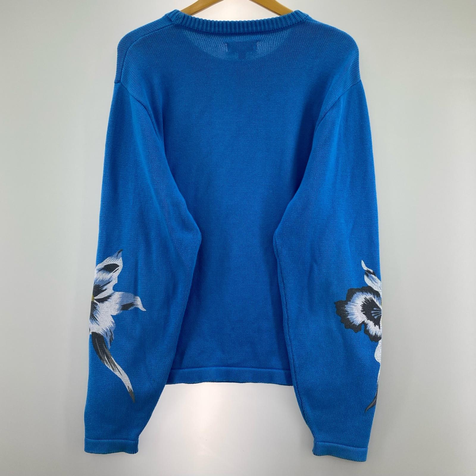 ニット ORCHID SWEATER 青 (M) M ブルー