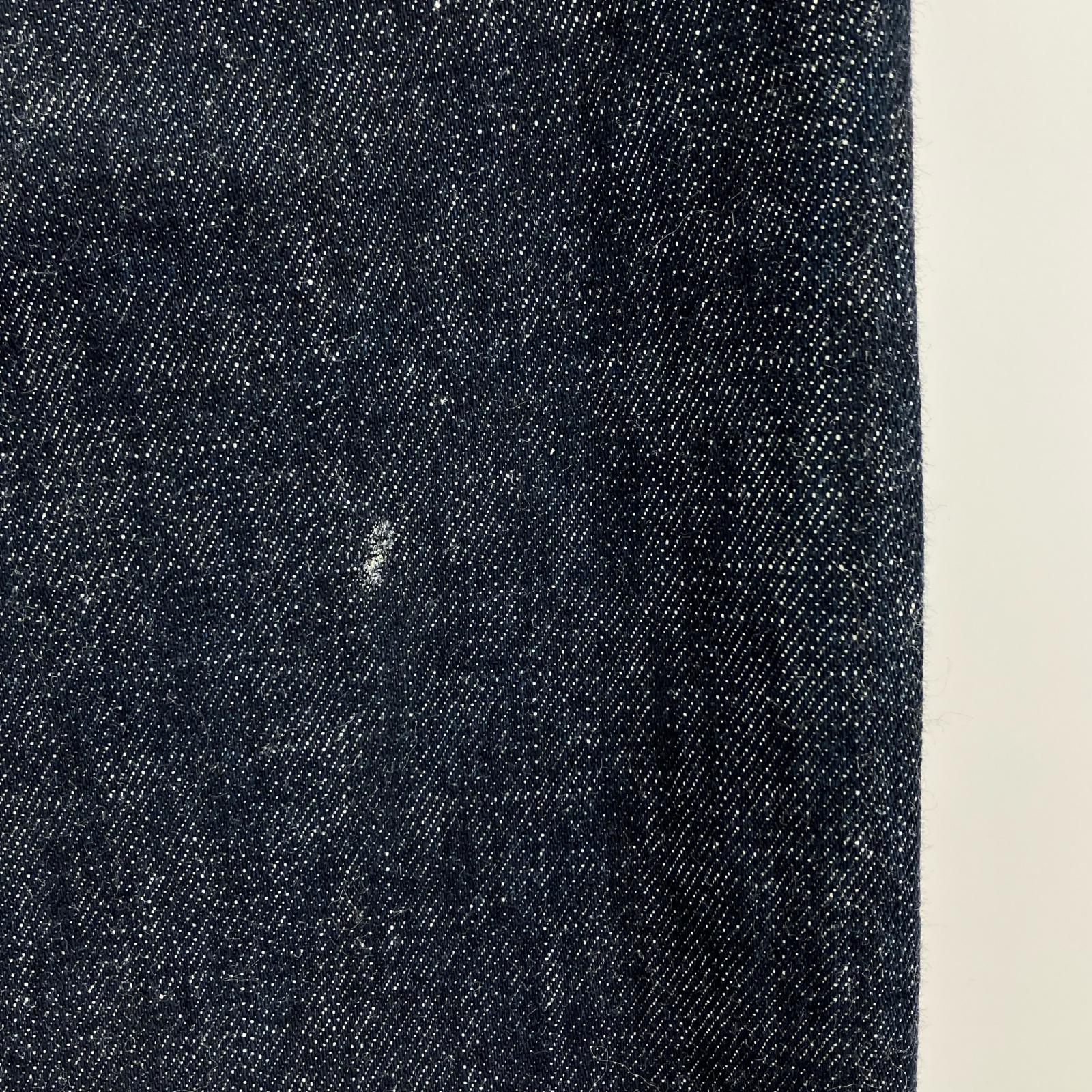 デニムパンツ Rigid Slim Selvedge Jeans (30) 濃紺インディゴ 30 ネイビー