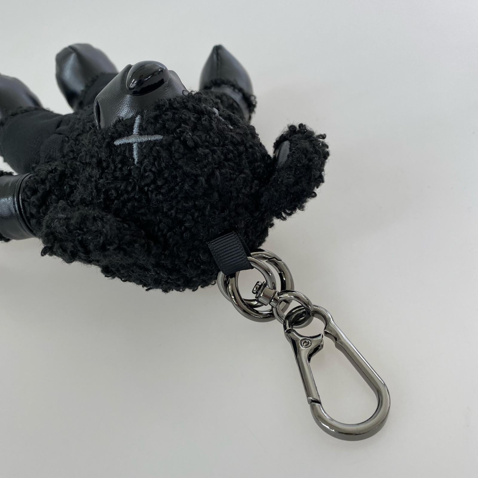 その他アクセサリー UFC BLVCK PARIS TEDDY KEYCHAIN ブラック