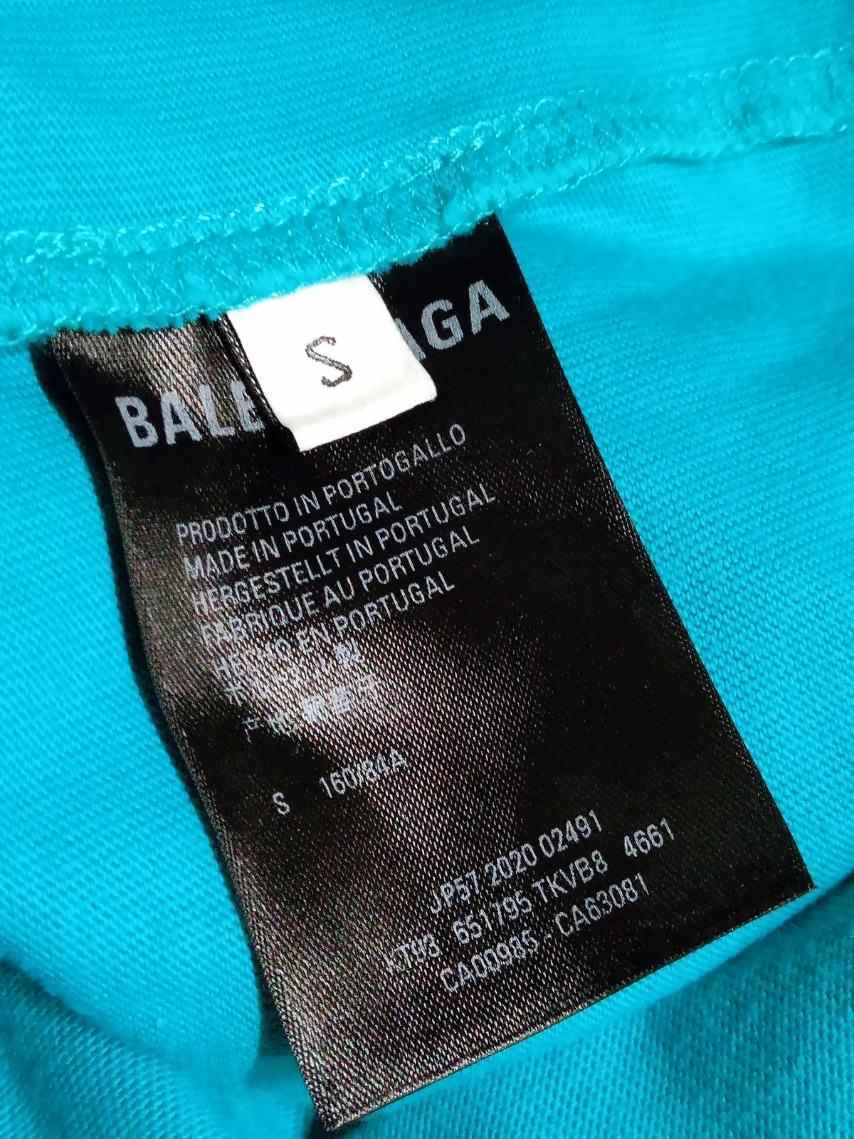 BALENCIAGA/デストロイ/21SS/オーバーTee