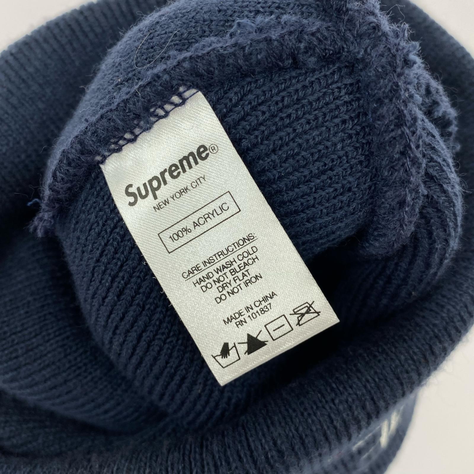 ニットキャップ 19AW 1-800 ネイビー