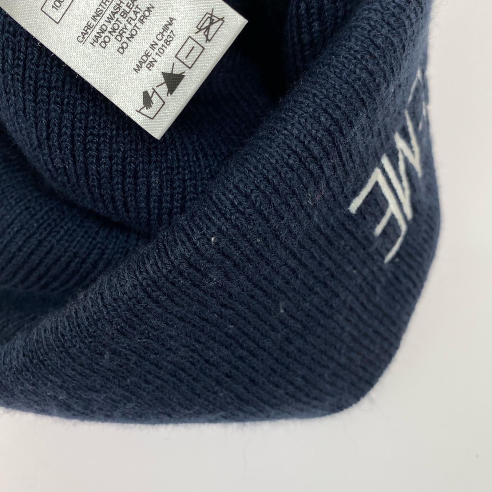 ニットキャップ 19AW 1-800 ネイビー