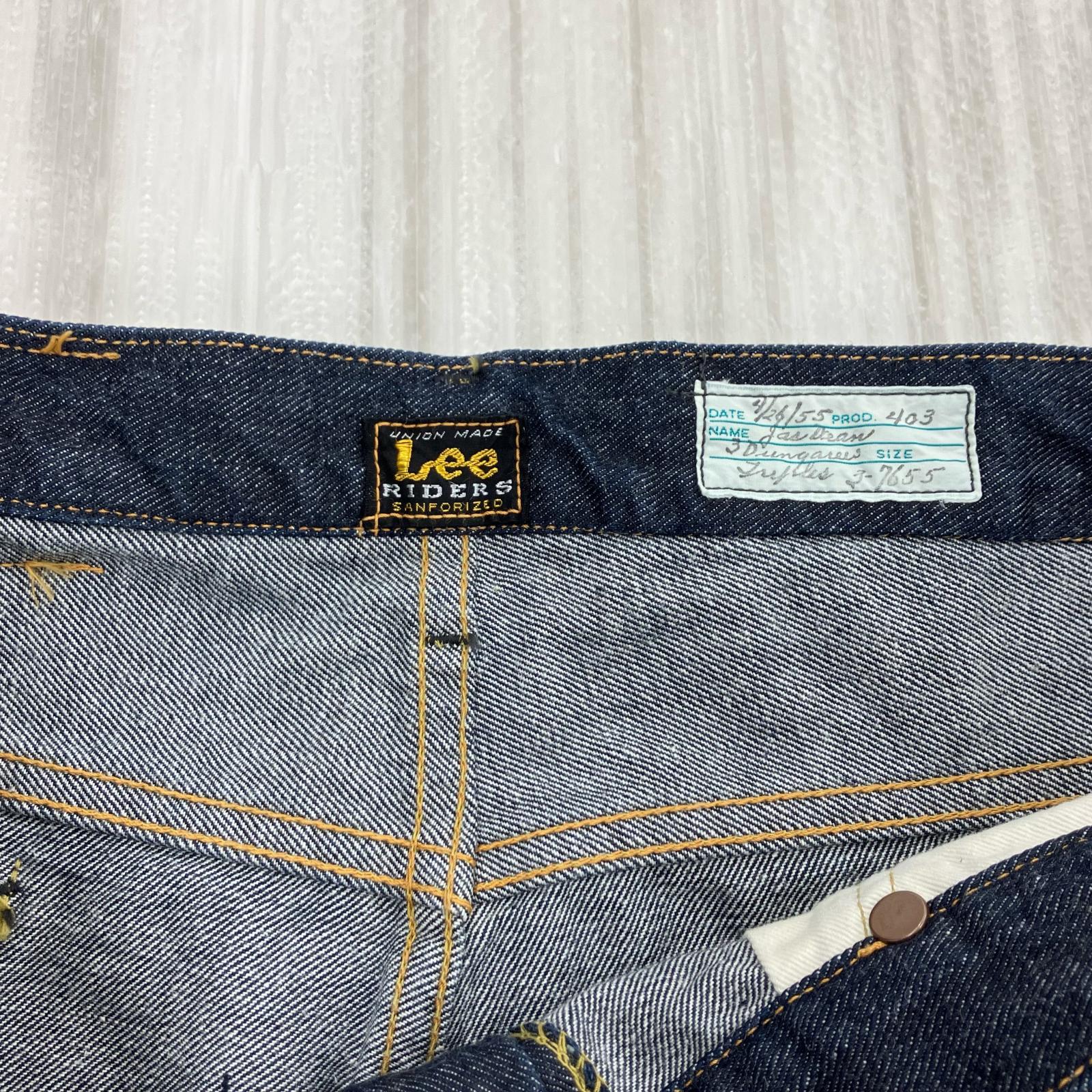 デニムパンツ THE ARCHIVES RIDERS JAMES DEANモデル (W36) 36 ネイビー