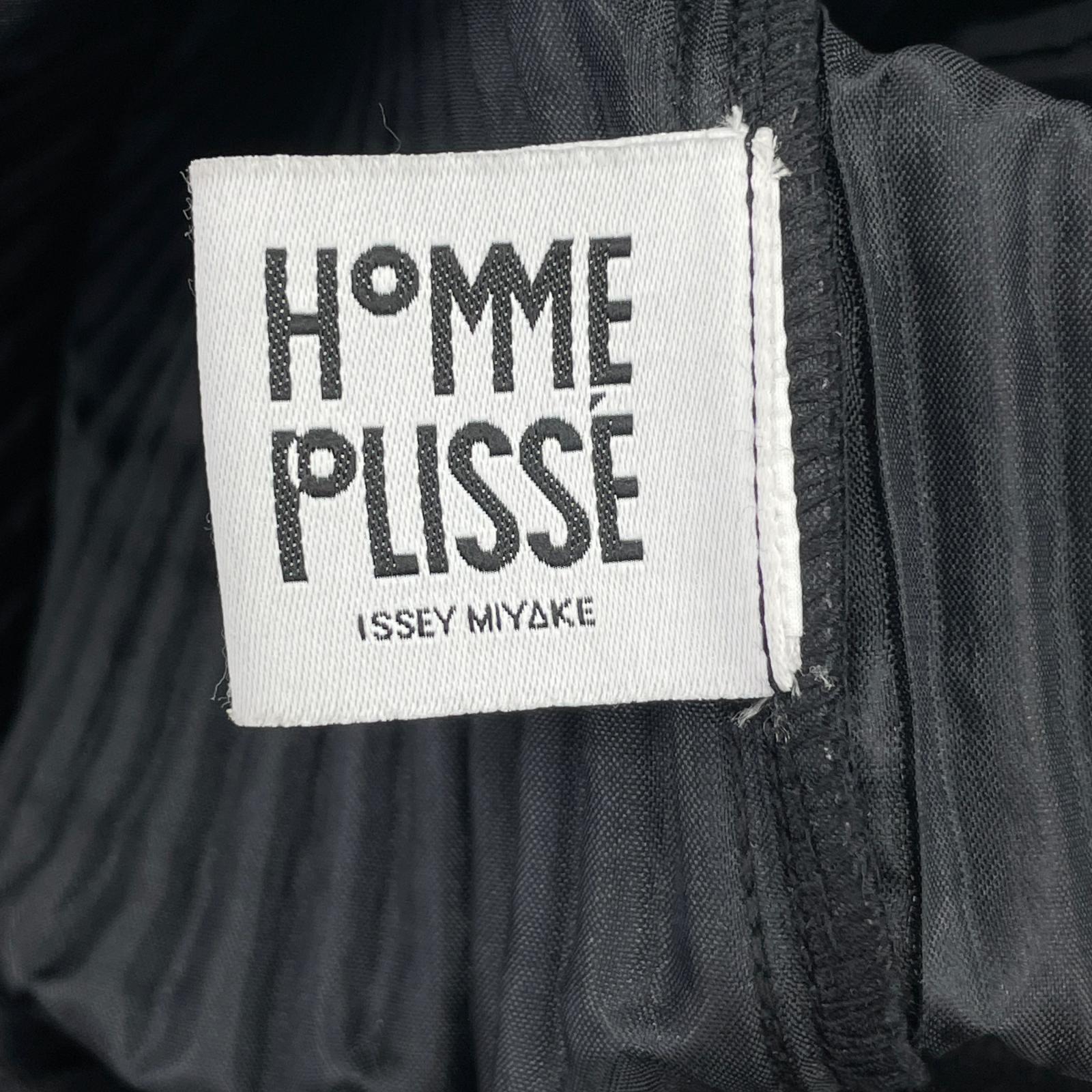テーラードジャケット HOMME PLISEE ISSEY MIYAKE PLEATS JACKET ブラック