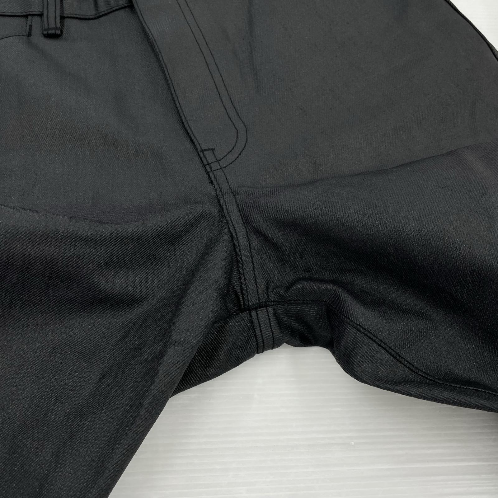 パンツ Omar Afridi×VUJA DE Noir Coated Denim コーティングデニム 46 ブラック 46 ブラック