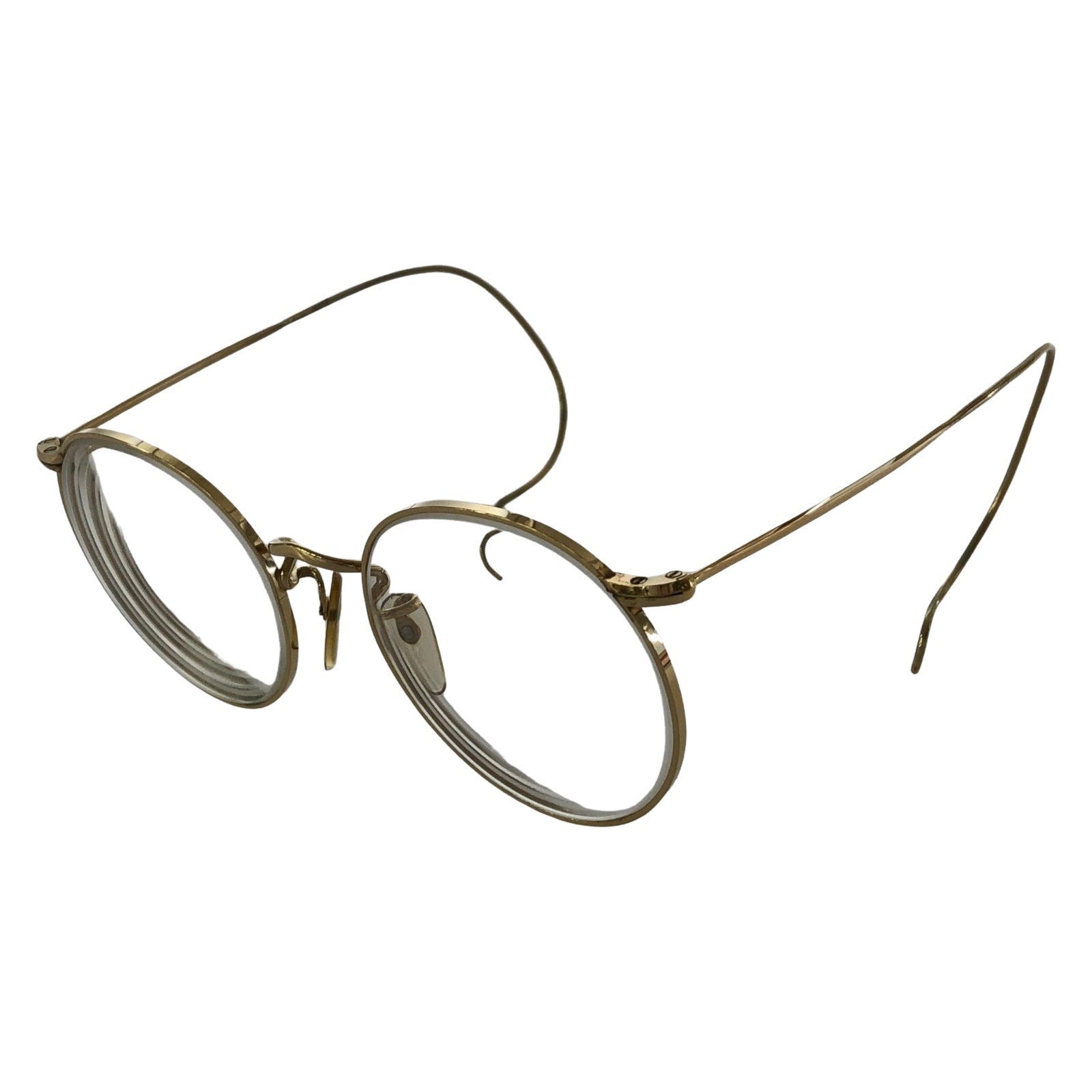 その他アクセサリー 50s頃 Algha Works アルガワークス ケーブルテンプル 度入り眼鏡